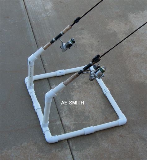 Boat fishing rod holder plans