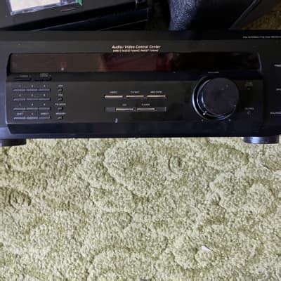 Sony HST D107 Stereo Deck Receiver W CDP C322M 5 Disc CD Reverb