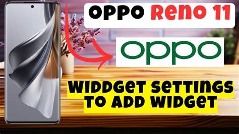 Widdget Settings To Add Widget Oppo Reno How To Use Widget