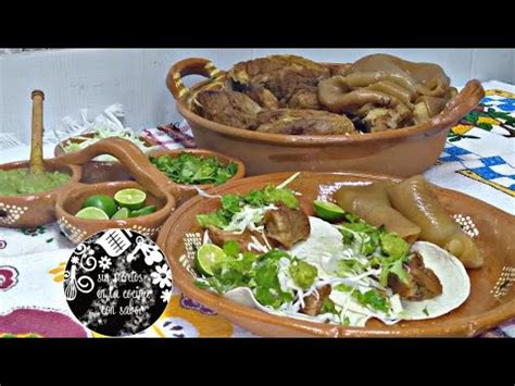 Como hacer Carnitas Estilo Michoacán SinSecretosEnLaCocinaConSabor