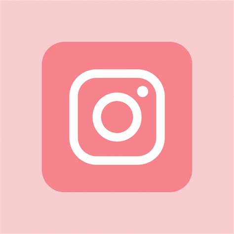 Pink instagram icon | Pink instagram, Instagram icons, Iphone photo app