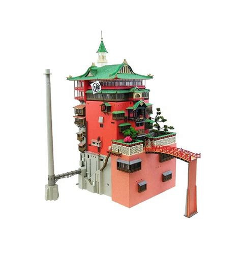 Amazon.com: Spirited Away: Aburaya (Bathhouse) MK07-10 (Assembly Paper Craft) : Arts, Crafts ...