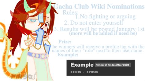 Gacha Club Wiki Nominations 2023 | Fandom