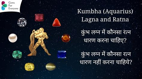 कुंभ लग्न में रत्न Gems For Everyone