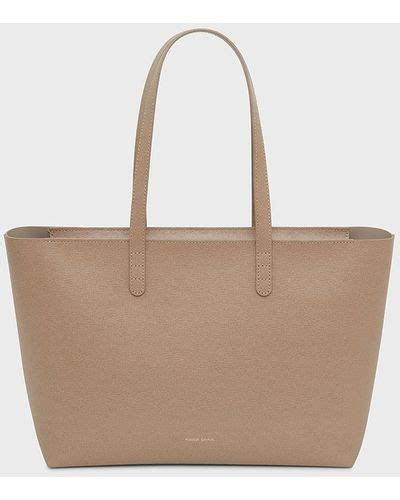 Natural Mansur Gavriel Tote Bags For Women Lyst