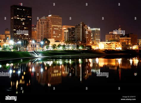 Downtown dayton ohio dusk hi-res stock photography and images - Alamy