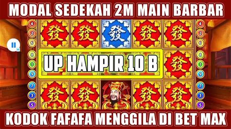 MODAL SEDEKAH 2M MAIN BARBAR UP HAMPIR 10 B FAFAFA HIGGS DOMINO