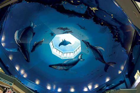 Pearl Harbor Hawaii Wyland Whaling Wall 89 Humpback Realm Wyland