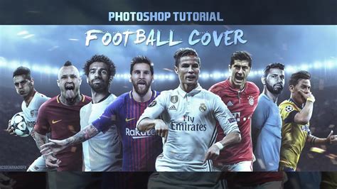 Photoshop Tutorial Football Cover Tutorial Football Design