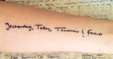 A Woman S Tattoo Honoring Her Late Husband POPSUGAR Love Sex