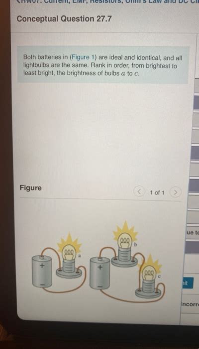 Solved Conceptual Question Both Batteries In Figure Chegg