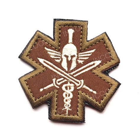 Buy Embroidery Patch Tactical Medic Spartan Emt