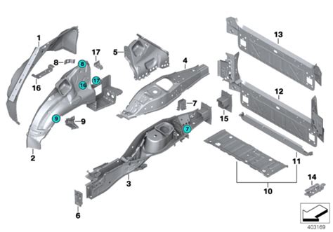 41347377381 Genuine BMW Interior Tail Trim BMW Parts Deal