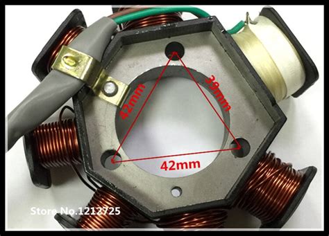 5VL Motosiklet şarj bobini YBR125 Yamaha125cc stator bobini manyetik