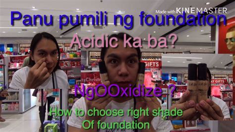 Paano Pumili Ng Makeup Foundation Drugstore Mall Tips Choosing Right