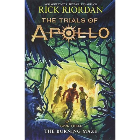 Libro Trials Of Apollo 3 Burning Maze Hyperion Cemaco