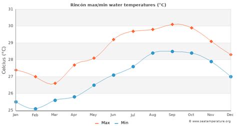 Rincón Water Temperature | Puerto Rico