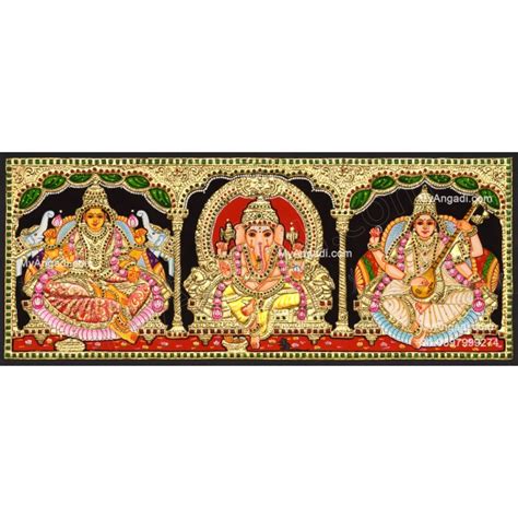 Lakshmi Tanjore Paintings Laxmi Tanjore Paintings Online Buy Lakshmi