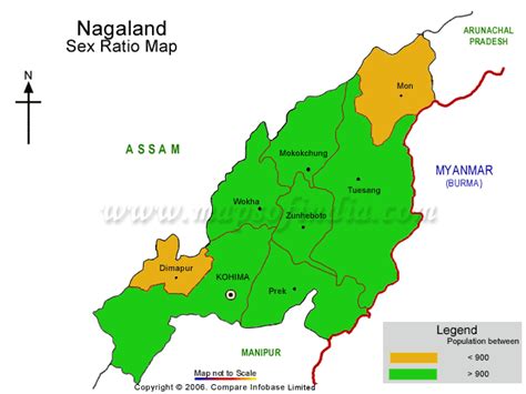 Nagaland Sex Ratio As Per Census 2001