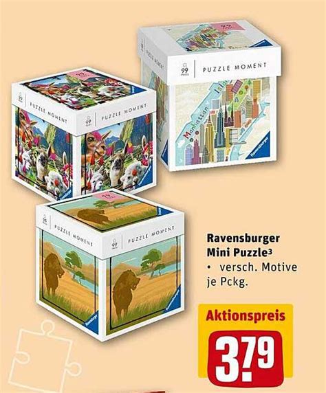 Ravensburger Mini Puzzle Angebot Bei REWE