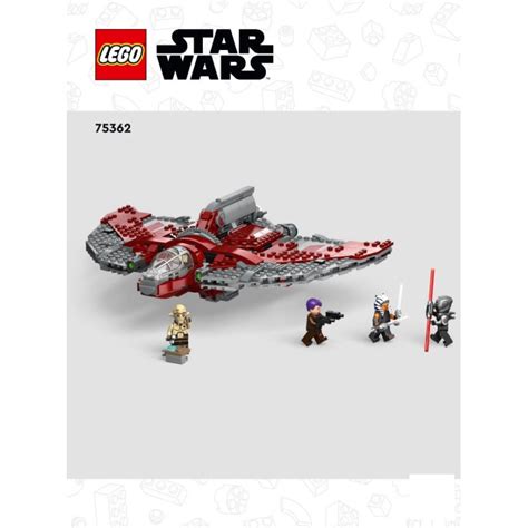 Instruction Lego® Star Wars - Ahsoka Tano's T-6 Jedi Shuttle - 75362