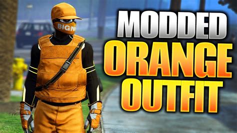 MODDED ORANGE MALE OUTFIT DIRECTOR MODE MERGE GLITCH GTA 5 YouTube