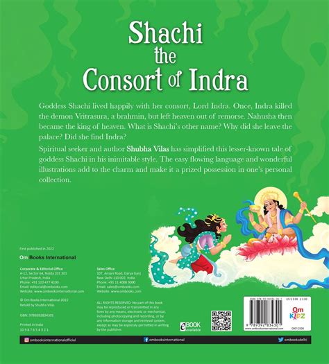 Goddesses of India : Shachi the Consort of Indra - Tulsi Books