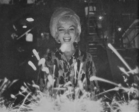 Marilyn Monroe Celebrating Her 36th Birthday June 1st 1962 Marilyn