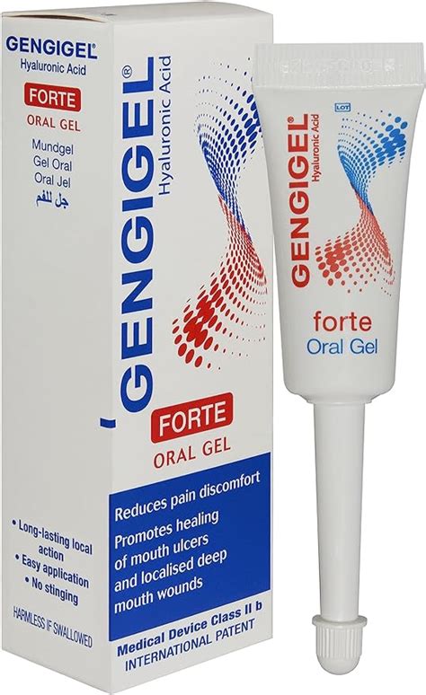 Amazon Gengigel Forte Hyaluronic Acid Oral Gel Ml Health