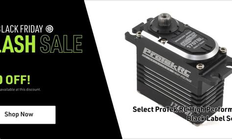 50 Off Select ProTek RC Black Label Servos At AMain Hobbies RC Newb