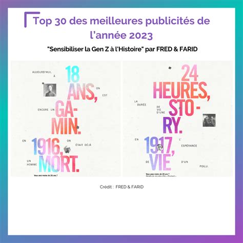 Top 30 Des Meilleures Publicité 2023