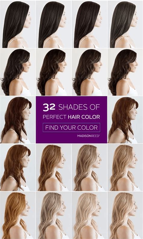 Madison Reed Color Chart