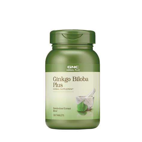 Ginkgo Biloba Plus 120 Capsule Gnc Dr Max Farmacie