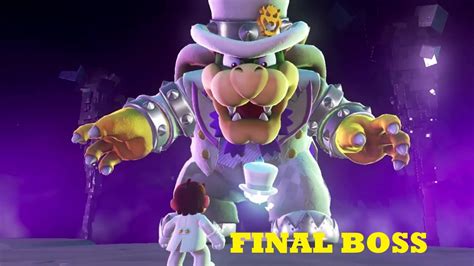 Super Mario Odyssey Final Boss Ending Youtube