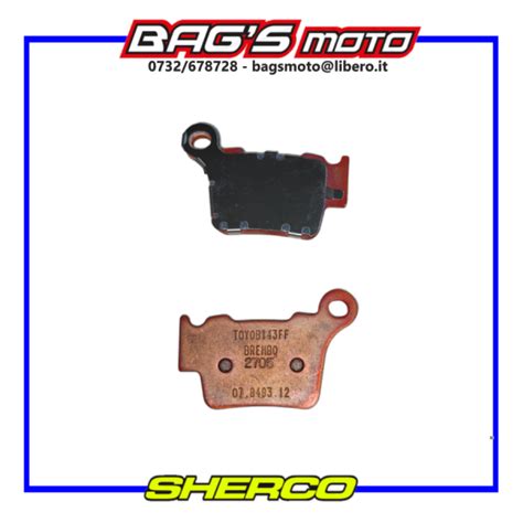 Pastiglie Freno Posteriore Brembo Genuine Bags Moto