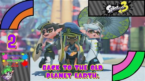 Back To The Old Planet Earth Desert Squiddo LPs Splatoon 3 Hero