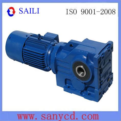 China Ka47 M6 Hollow Shaft Helical Bevel Gear Reducer Photos And Pictures