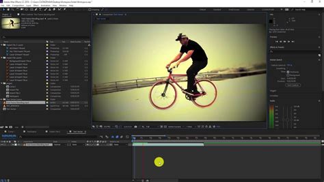 Tự học AFTER EFFECT a z Bài 1 10 Frame Blending Và Panel Timeline Trong