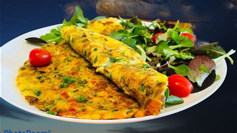 Omelette Aux L Gumes Youtube