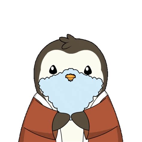 Monday Penguin Sticker Monday Penguin Pudgy Discover Share GIFs