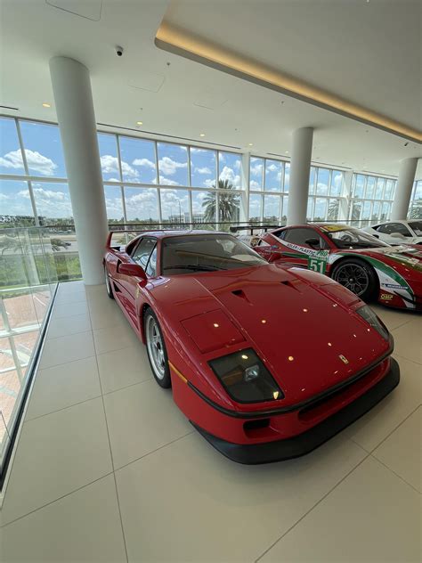 Visited my first Ferrari dealership last summer and got to see some
