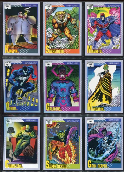 Sold Price 1991 Marvel Universe Series 2 Complete 162 Card Set 5