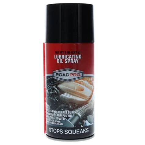 Wholesale Z2PK 8OZ LUBRICATING OIL SPRAY ROADPRO GLW