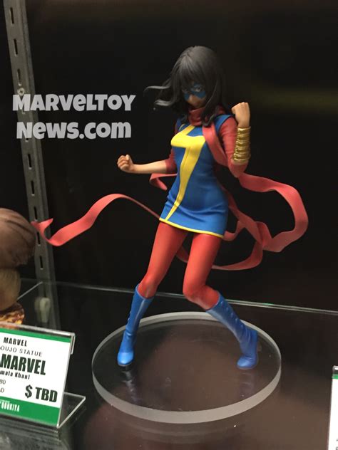 Toy Fair 2017 Kotobukiya Ms Marvel Bishoujo Statue Photos Marvel