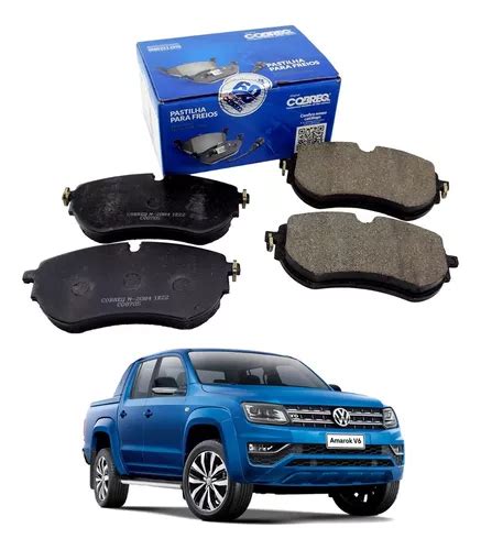 Pastillas De Freno Delanteras Volkswagen Amarok V Cobreq