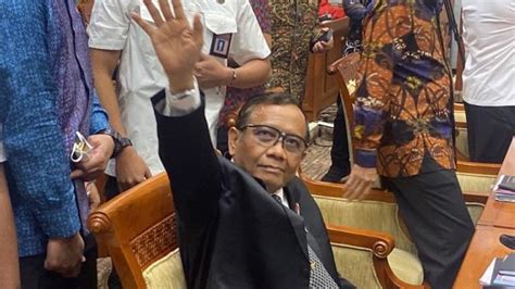 Mahfud Md Tiba Di Dpr Bakal Blak Blakan Soal Transaksi Janggal Rp T