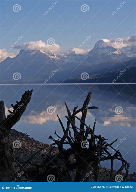 Morning View To the Mountains #5 Stock Image - Image of trees, calm: 3665175