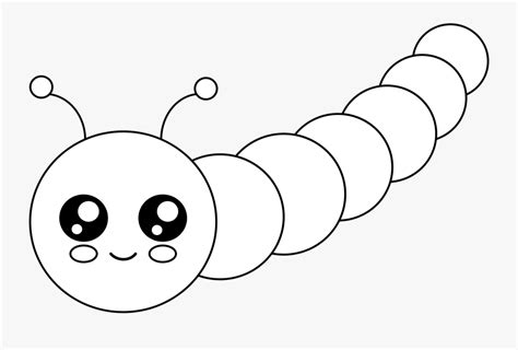 Free Cute Caterpillar Cartoon Free Transparent Clipart Clipartkey