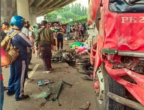 Mengulang Tragedi Gresik Truk Pertamina Cibubur Lindas Pengendara Di