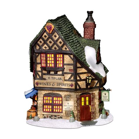 Department 56 Dickens Village E Tipler Agent For Wines And Spirits Fitzula S T Shop